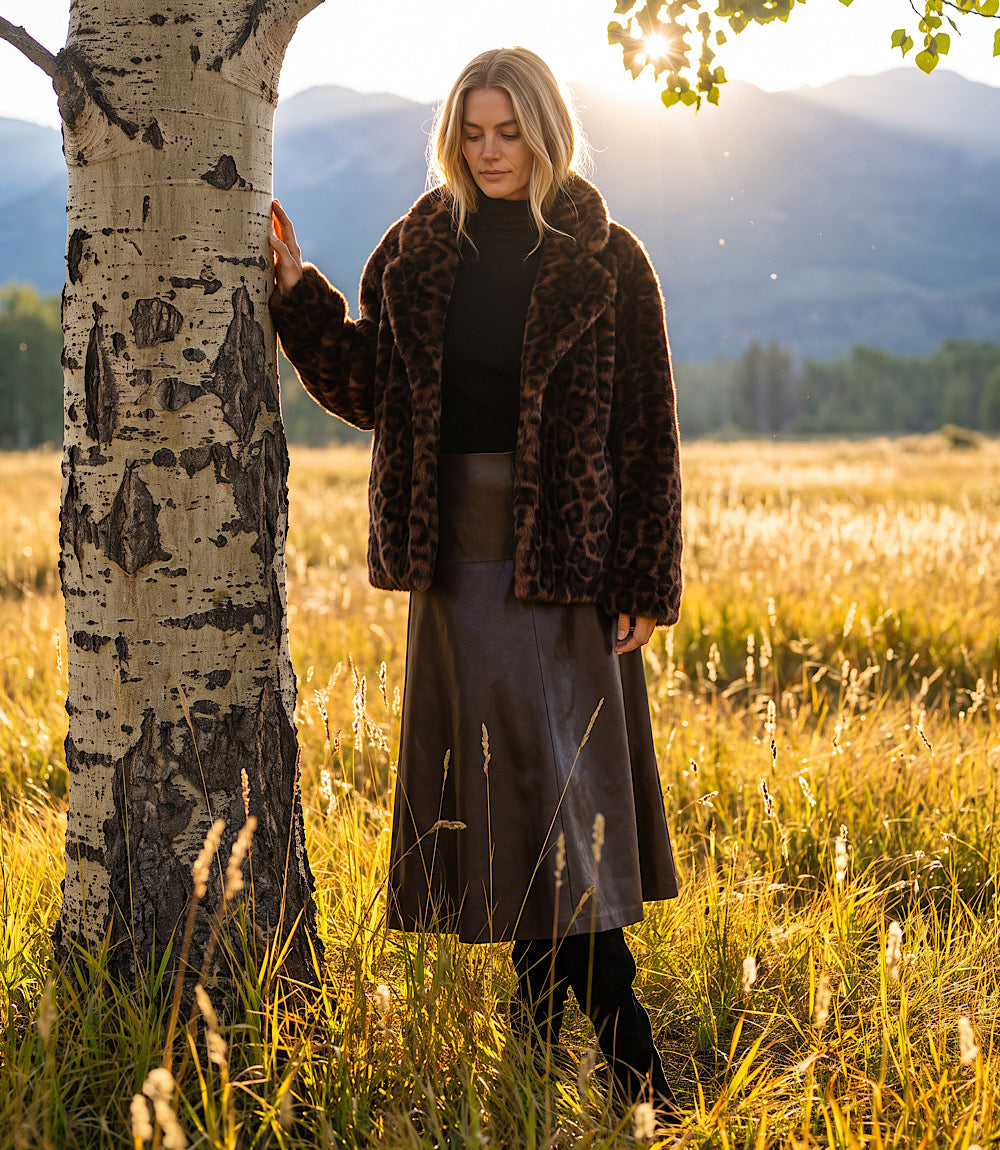 Faux Fur Coat