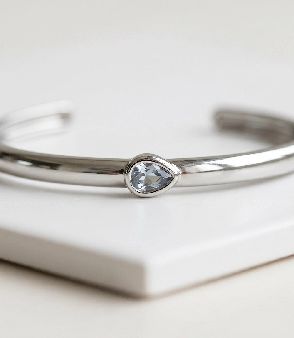 Gemstone Cuff Bracelet