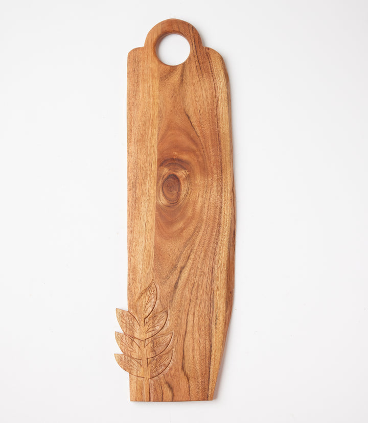 Leaf Wooden Small Serving Board