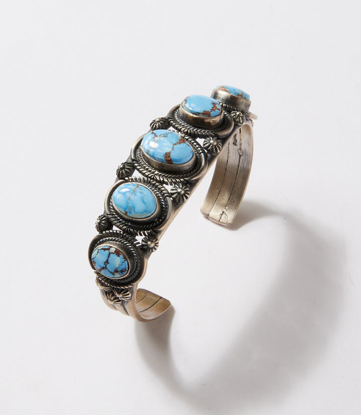 Golden Hill Turquoise Cuff Bracelet