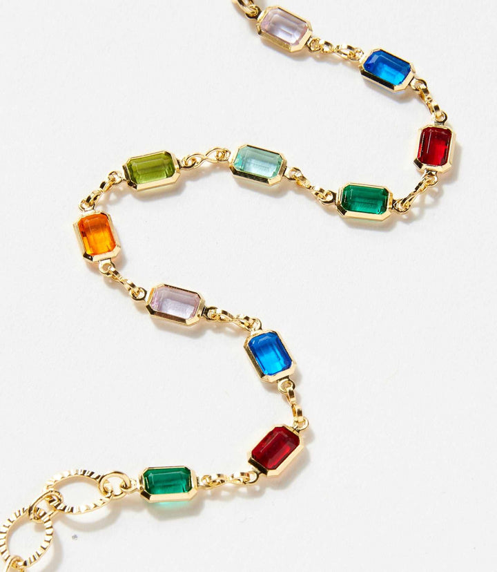 Colorful Gemstone Bracelet