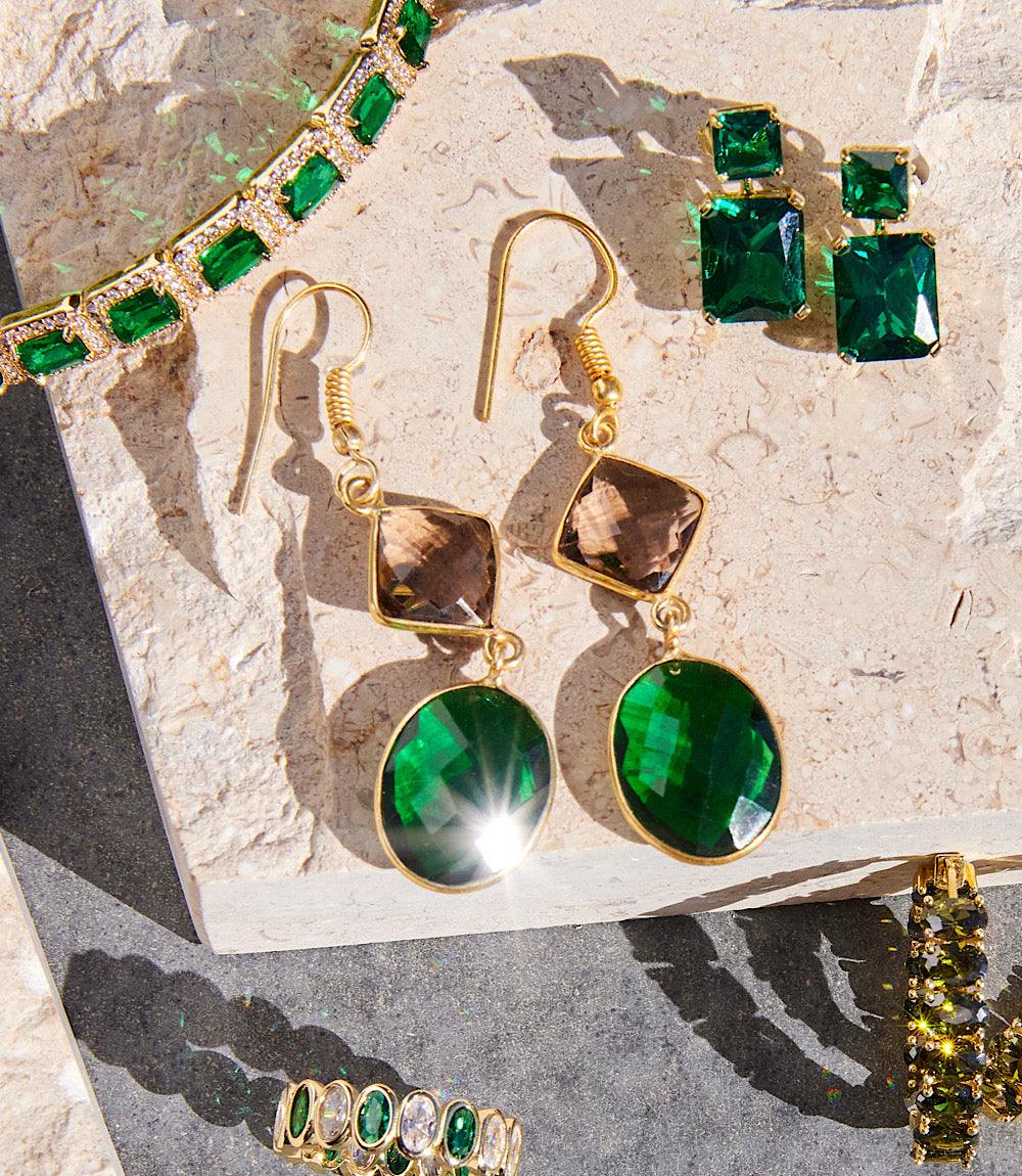 Multi Gemstone Earrings