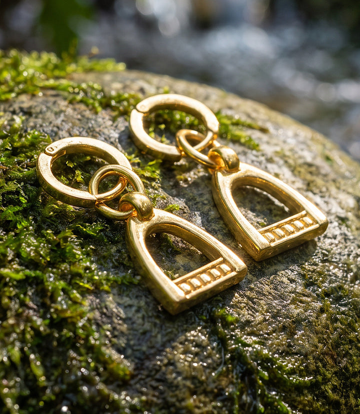 Horsebit Earrings
