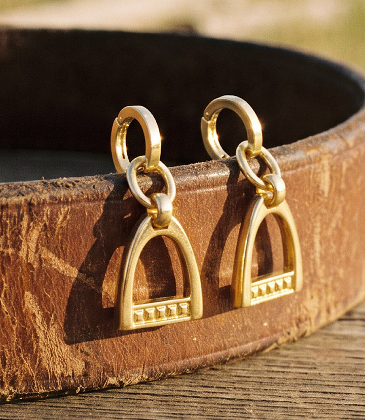 Horsebit Earrings