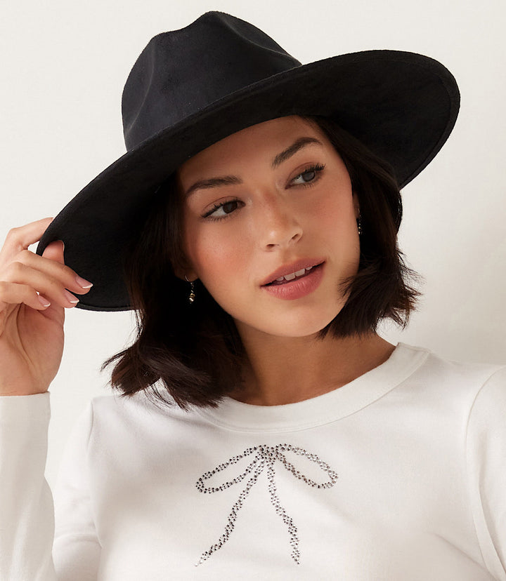 Braided Trim Fedora Hat