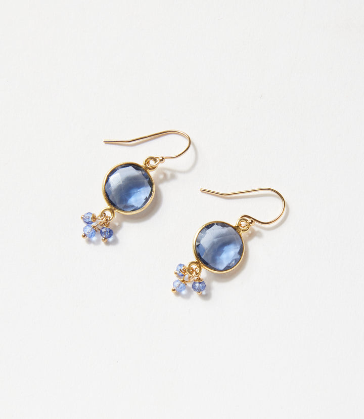 Iolite Dangle Earrings