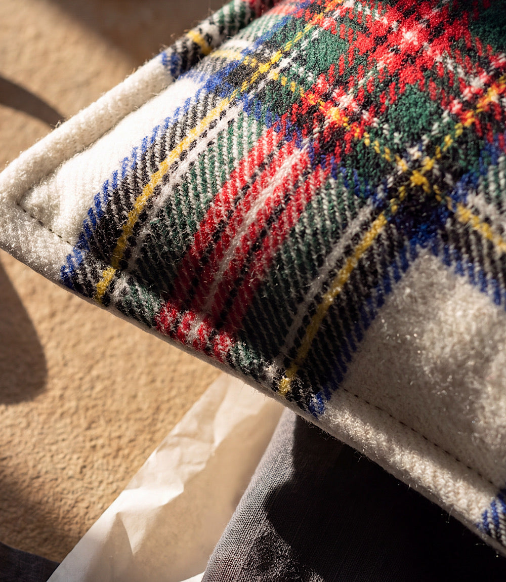 Tartan Plaid Square Throw Pillow
