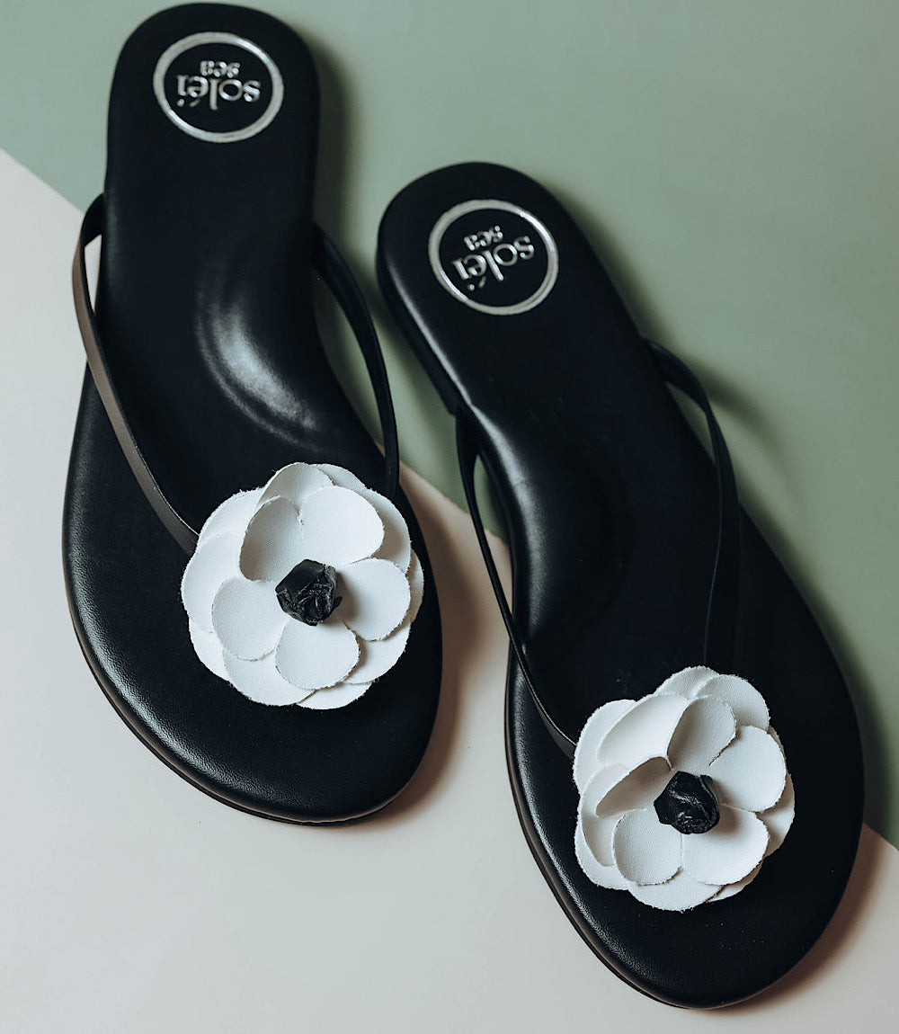Solei Sea Valentina Flower Thong Sandals