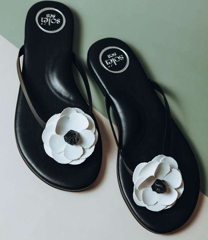 Solei Sea Valentina Flower Thong Sandals