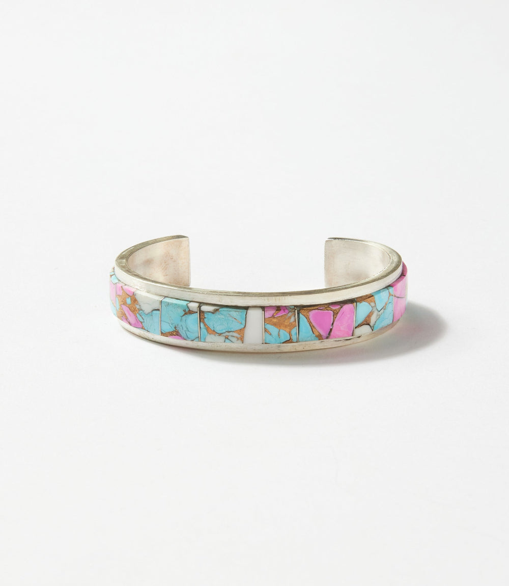 Cotton Candy Turquoise Cuff Bracelet
