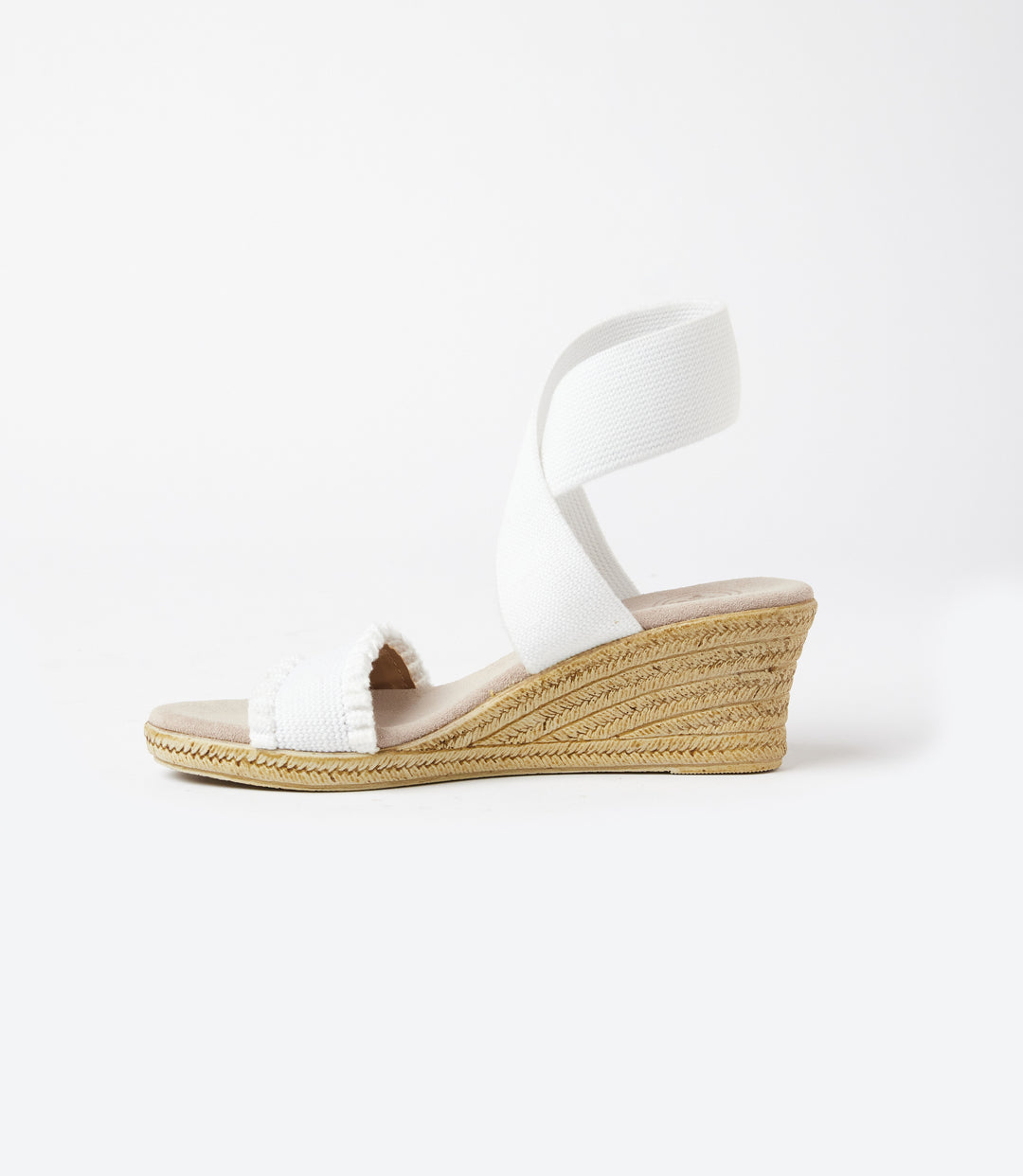 Carolina Scalloped Espadrille Wedge Sandals