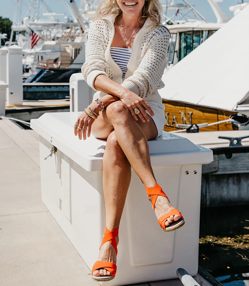 Amelia Espadrille Wedge Sandals