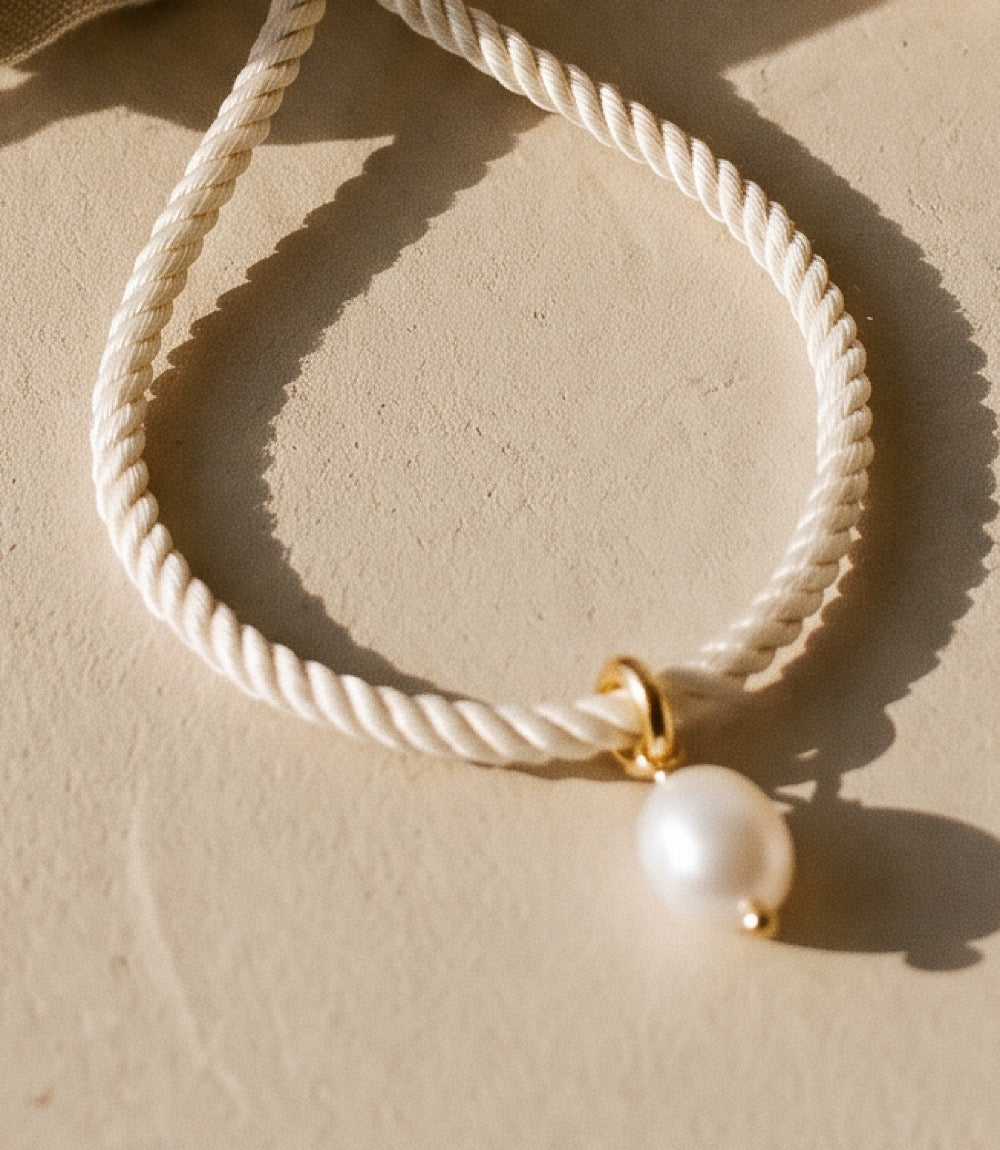 Pearl Cord Bracelet