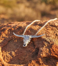 Longhorn Pendant Necklace