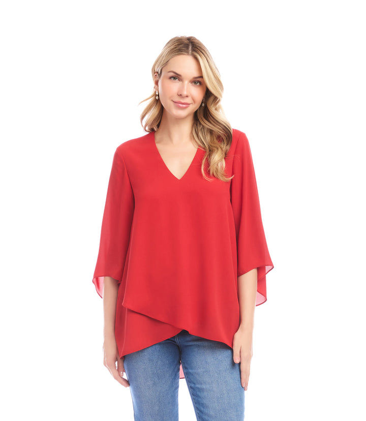 Bracelet Sleeve Asymmetric Top