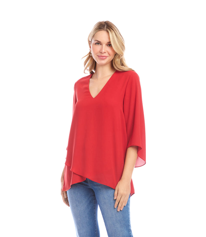 Bracelet Sleeve Asymmetric Top