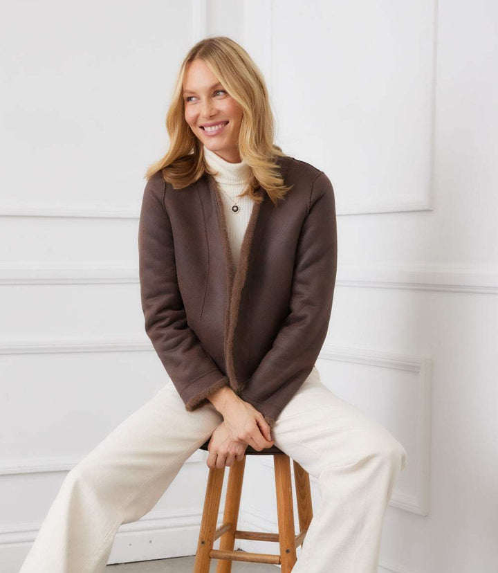 Reversible Faux Fur Jacket