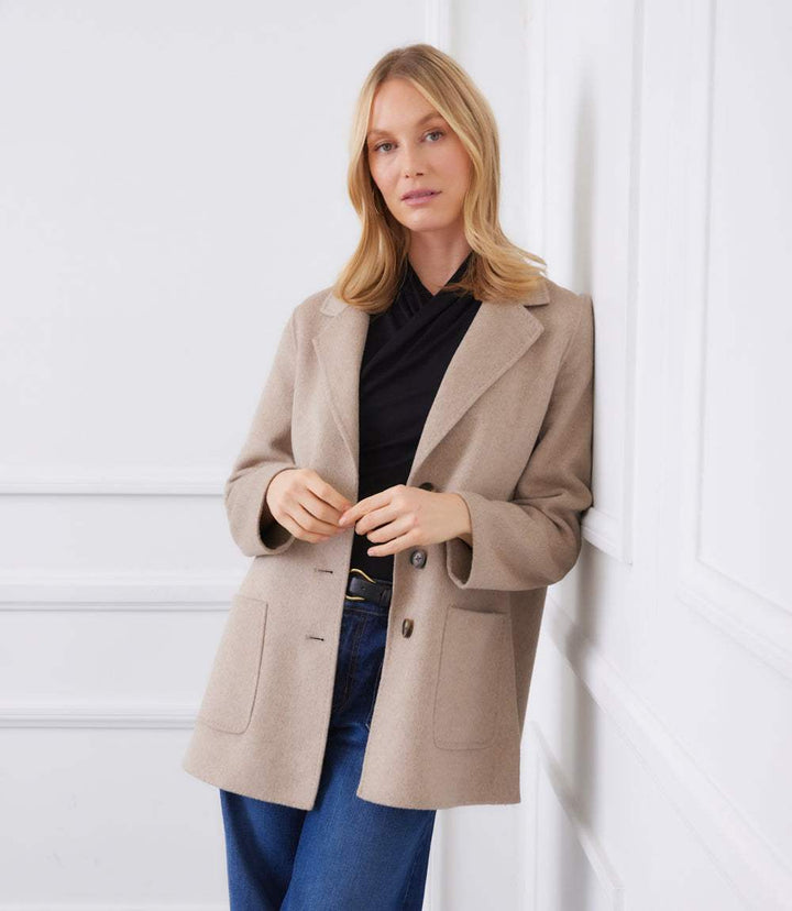 Oversized Brushed Blazer