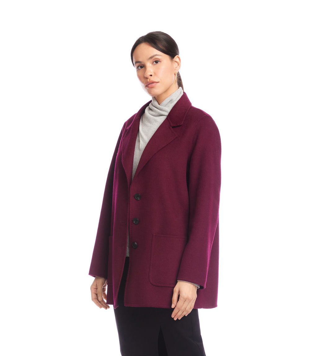 Oversized Brushed Blazer