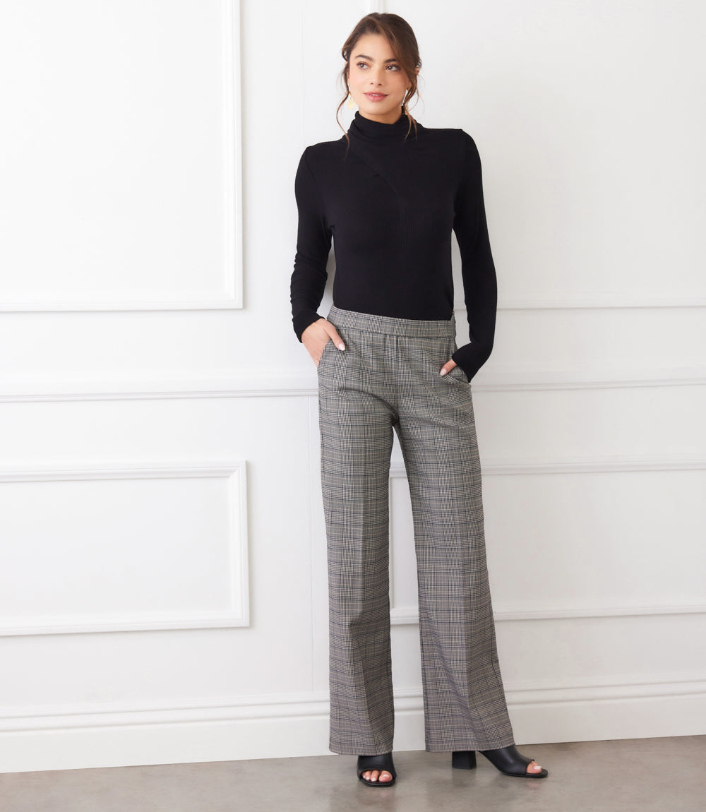 Straight Leg Trousers