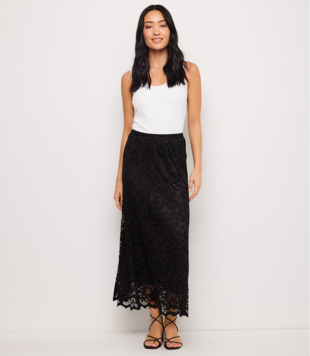 Lace Midi Skirt