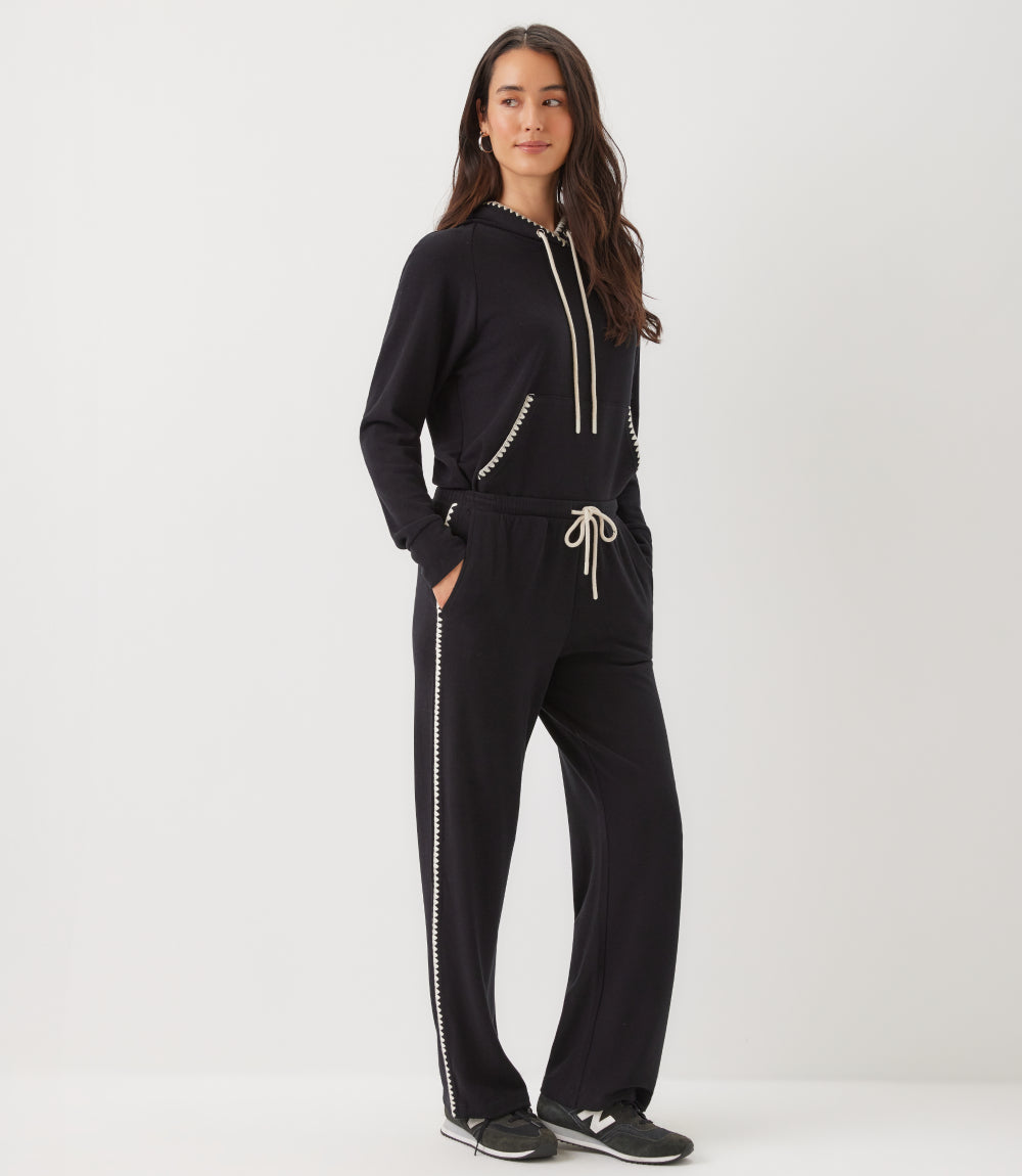 Edge Stitch Drawstring Sweatpants