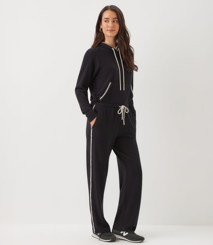Edge Stitch Drawstring Sweatpants