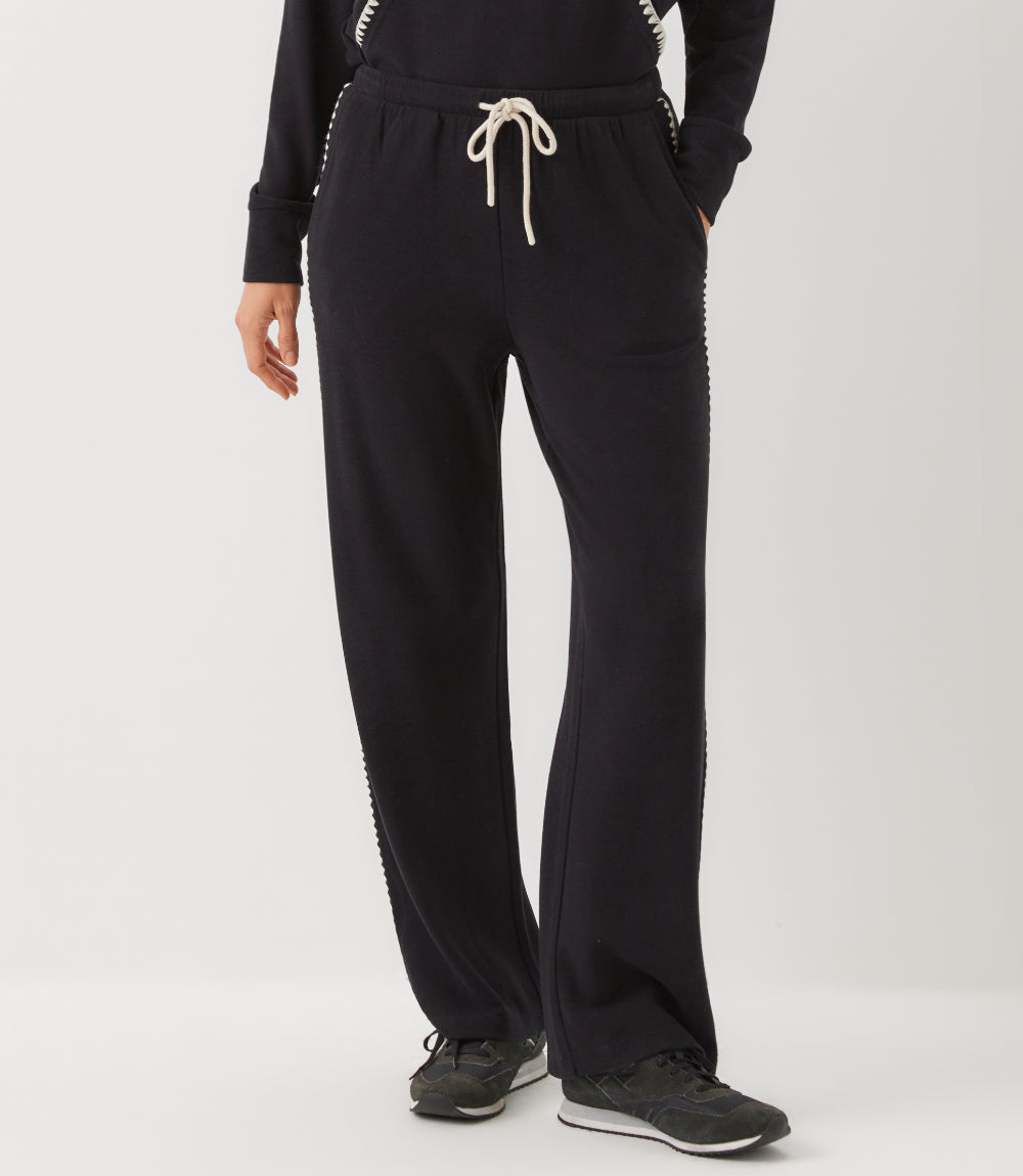 Edge Stitch Drawstring Sweatpants