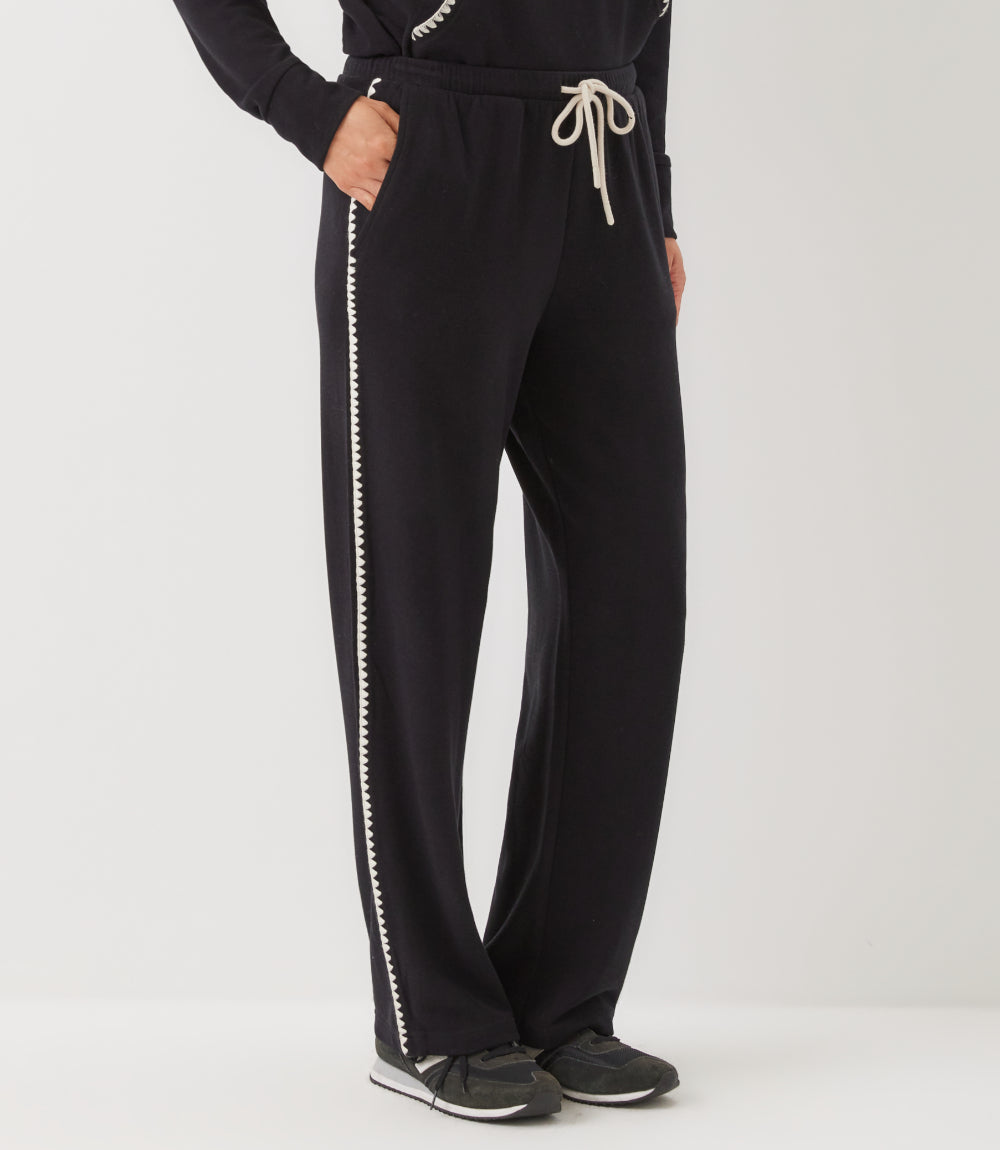 Edge Stitch Drawstring Sweatpants