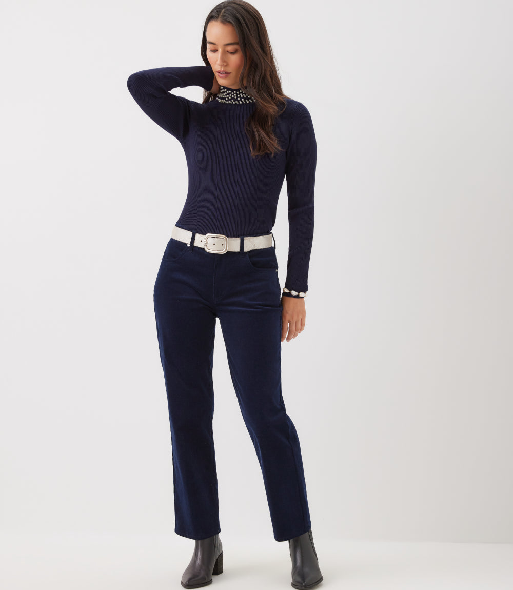 Corduroy Ankle Pant
