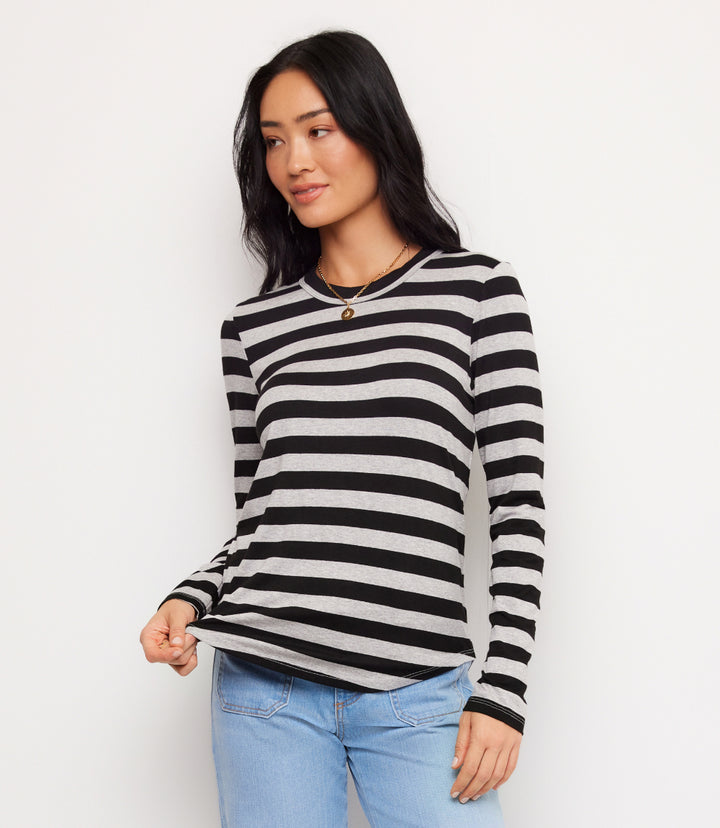 Long Sleeve Crewneck Top