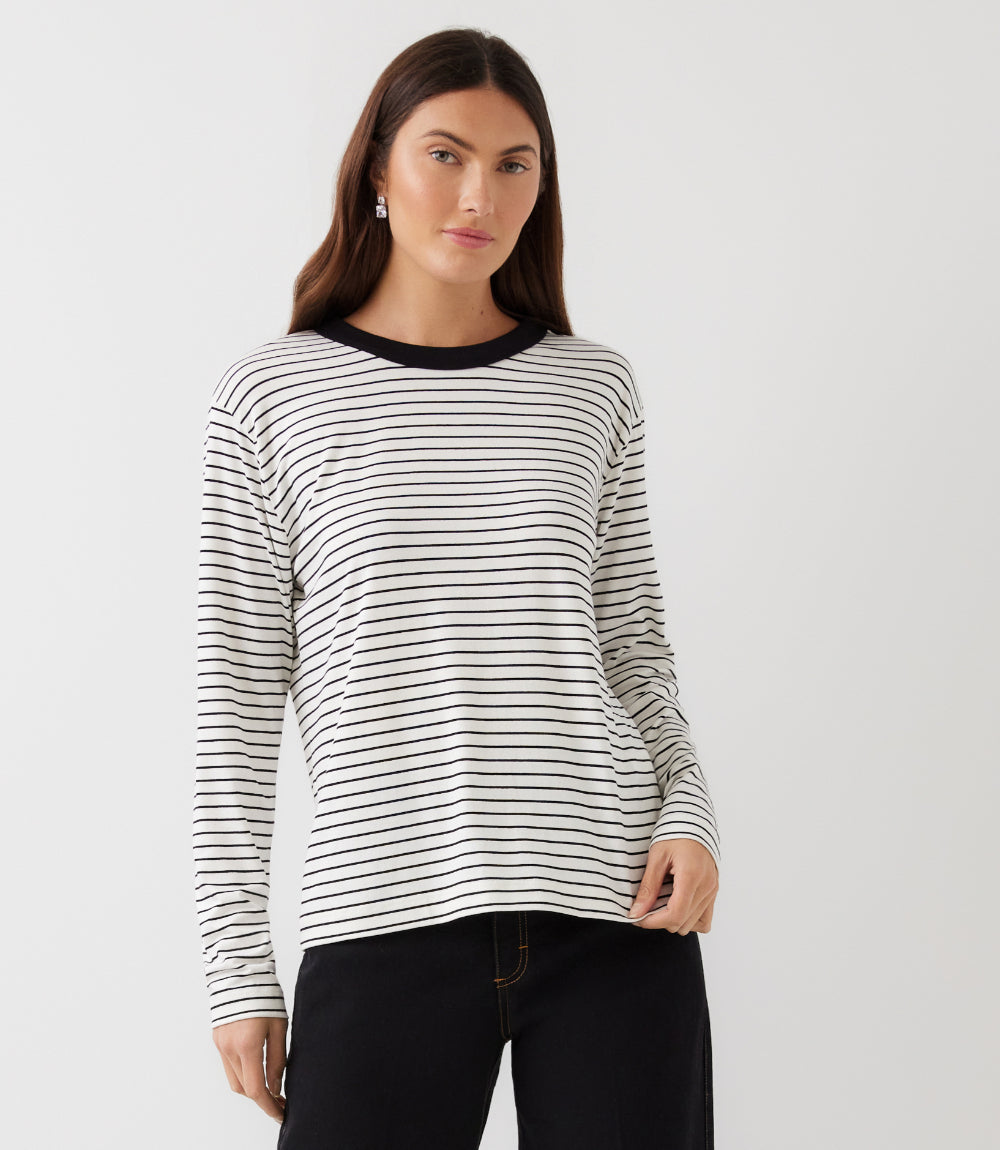 Long Sleeve Crewneck Top
