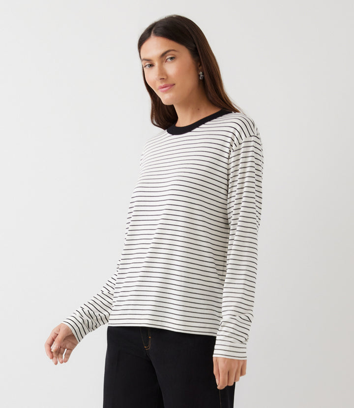 Long Sleeve Crewneck Top