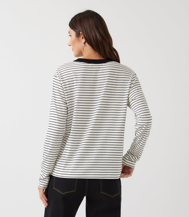Long Sleeve Crewneck Top