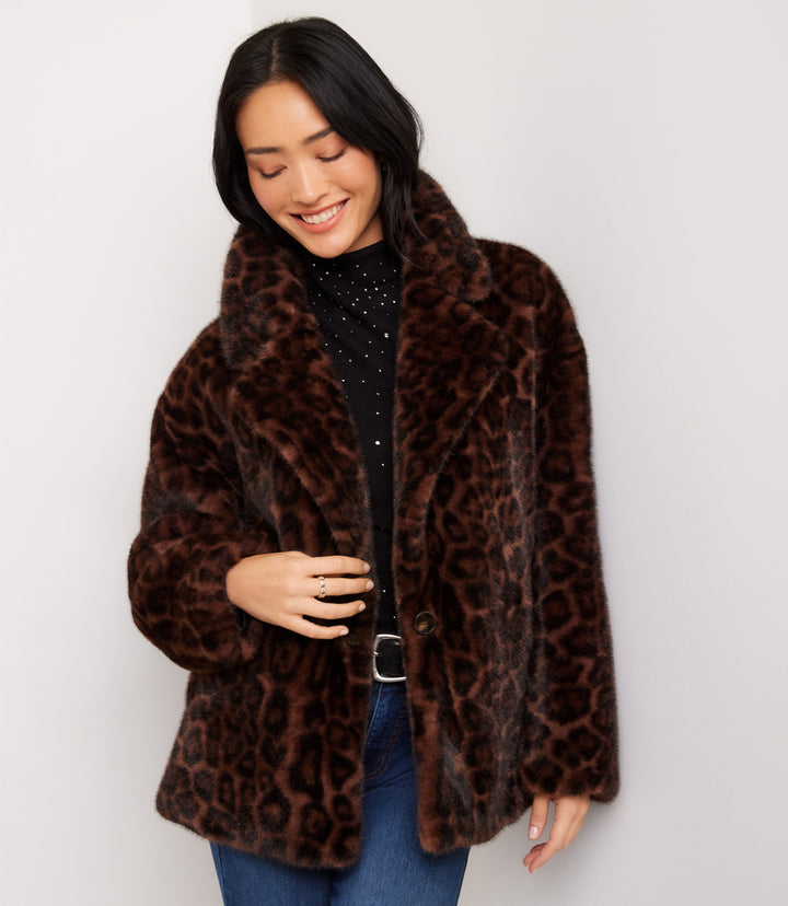 Faux Fur Coat