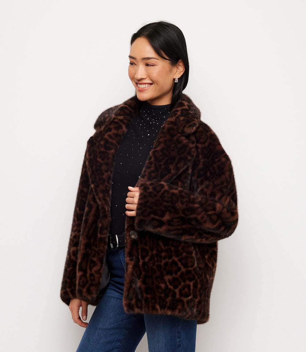 Faux Fur Coat