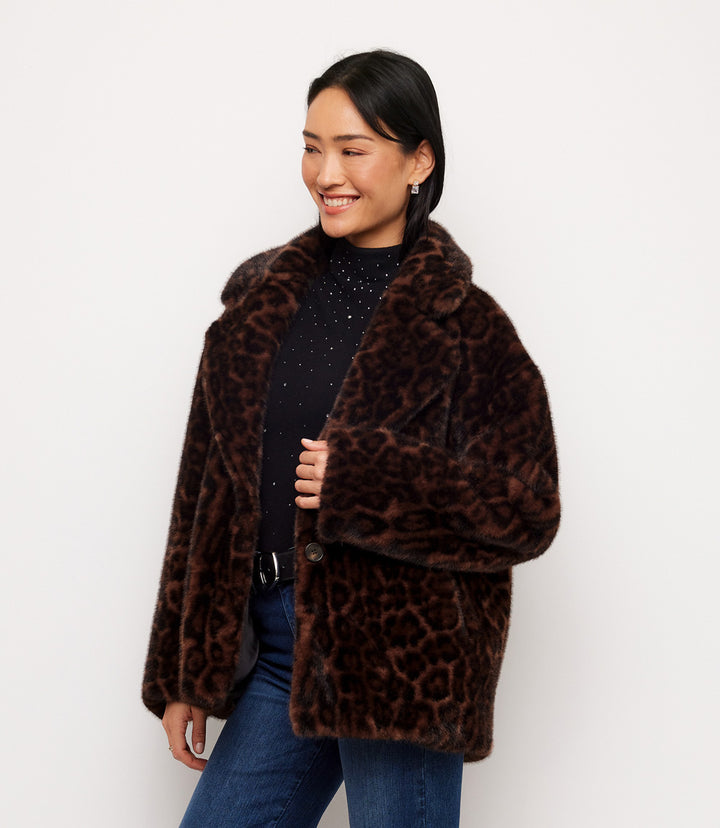 Faux Fur Coat