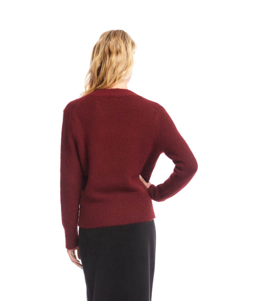 Petite Size Wrap Sweater