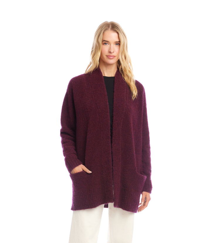 Boucle Cardigan Sweater