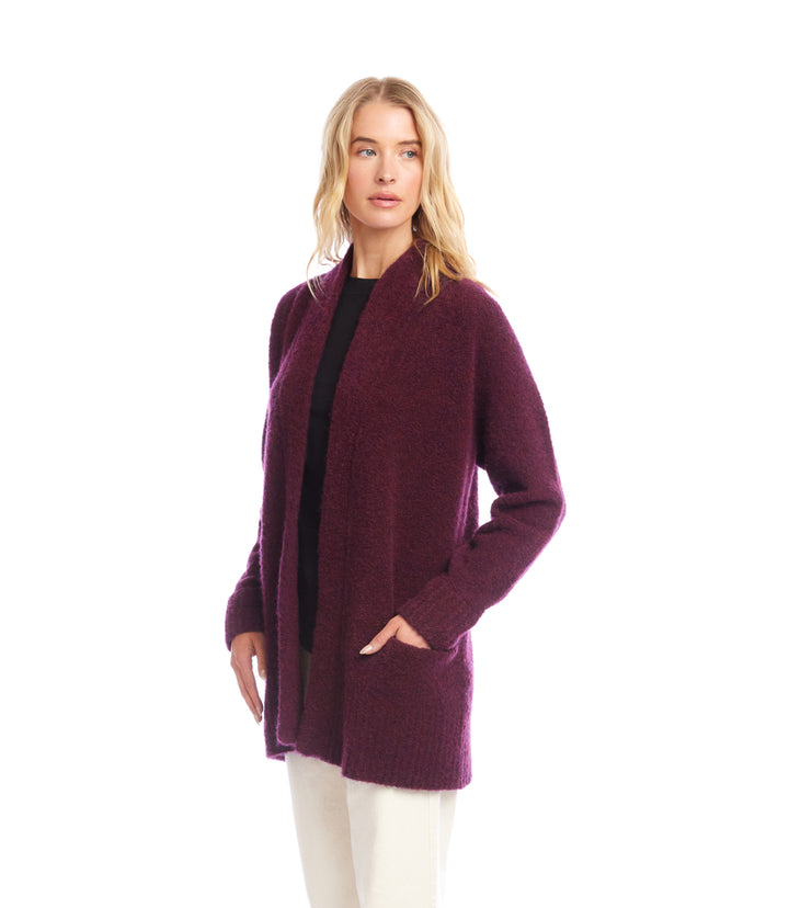 Boucle Cardigan Sweater
