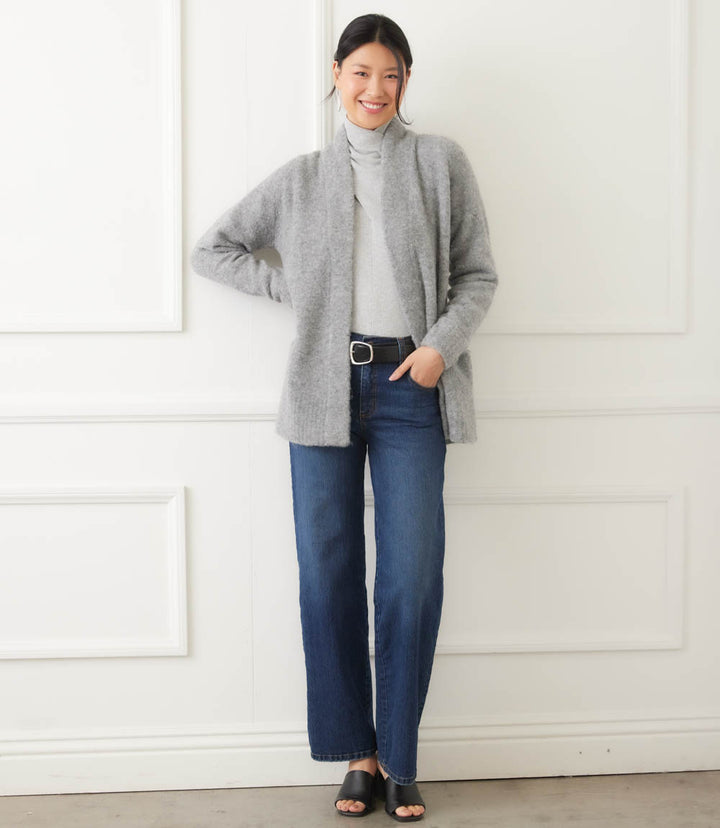 Boucle Cardigan Sweater