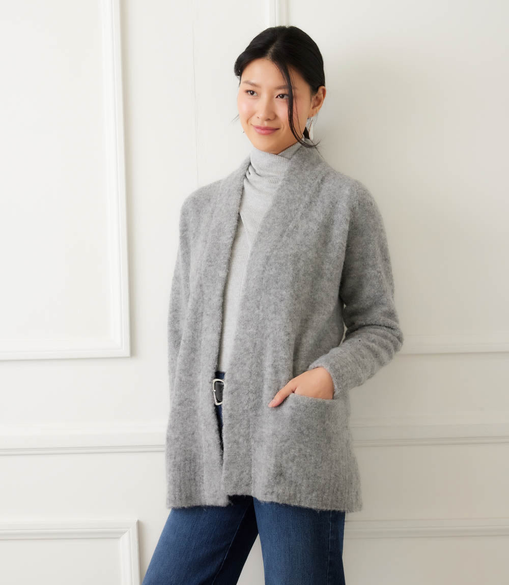 Boucle Cardigan Sweater