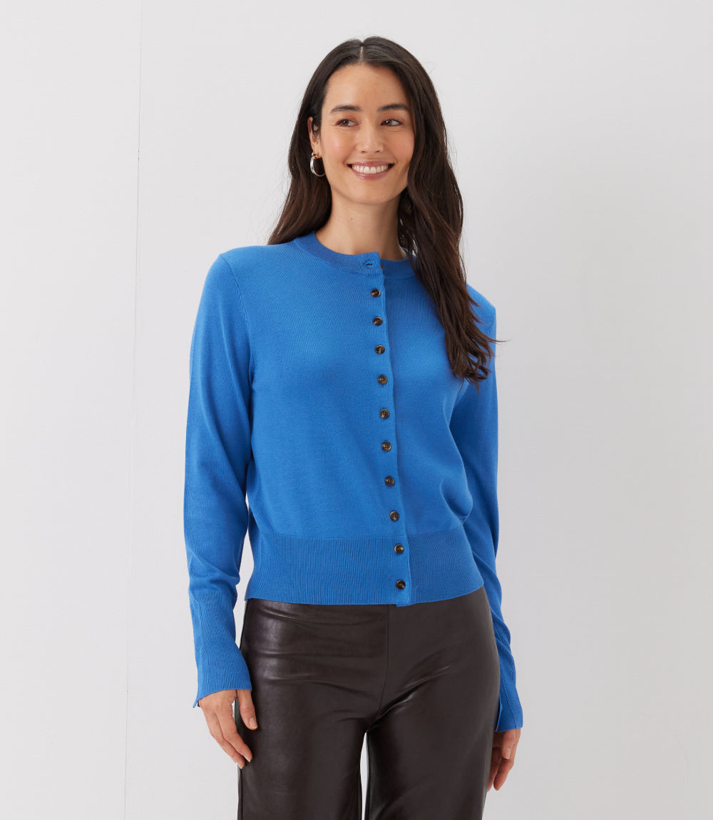 Button-Up Cardigan Sweater
