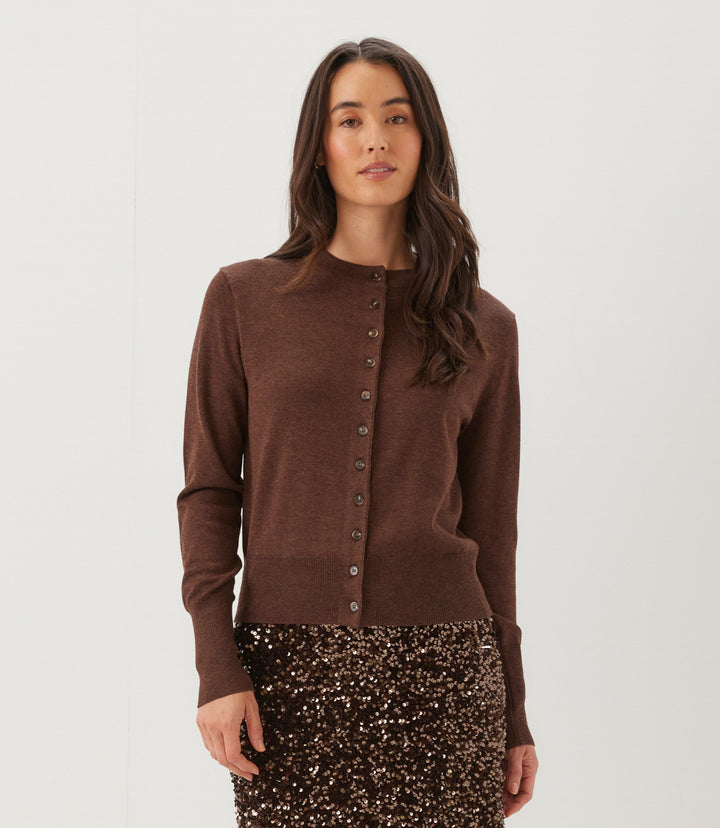 Button-Up Cardigan Sweater