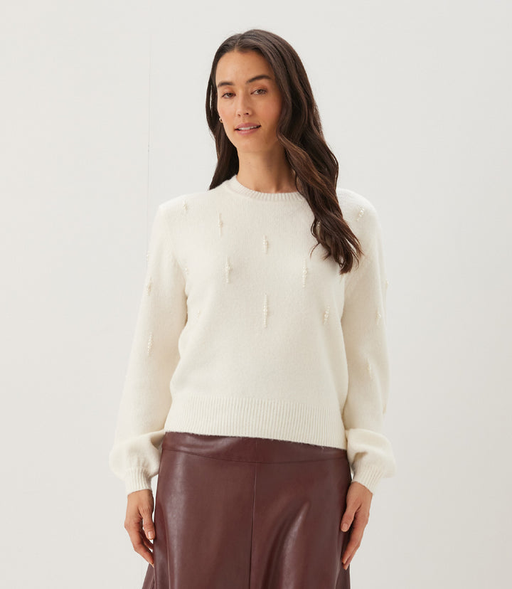 Pearl Embellished Sweater