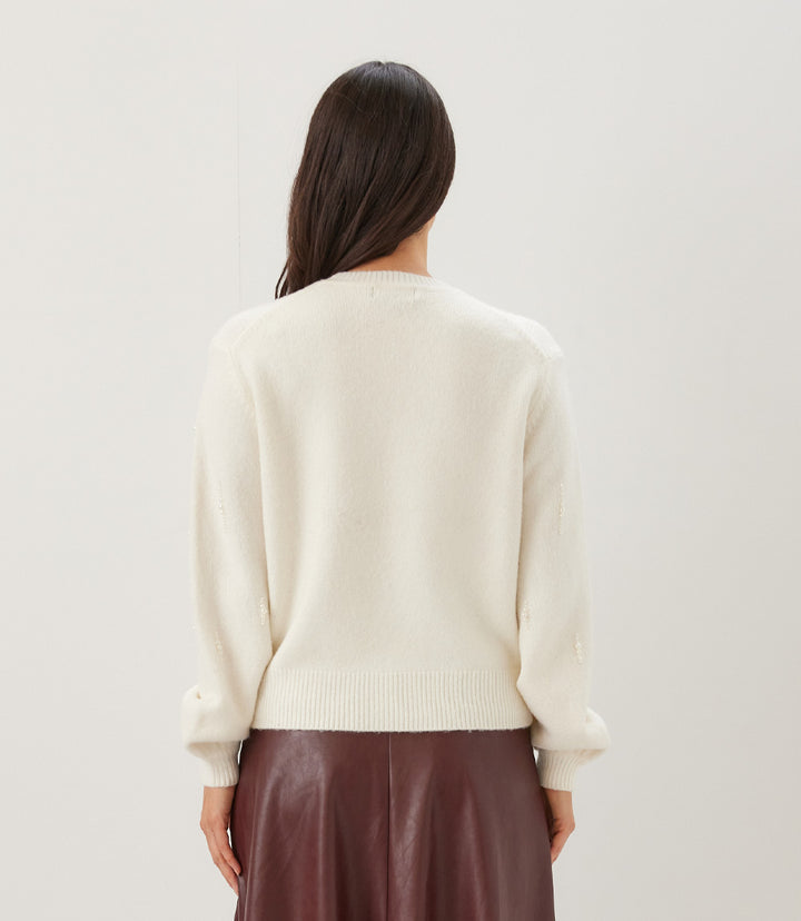 Pearl Embellished Sweater