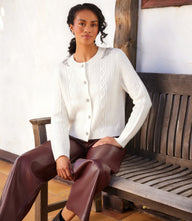 Embellished Cardigan Sweater
