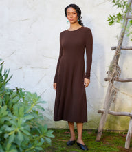 Seamless Sweater Midi Dress