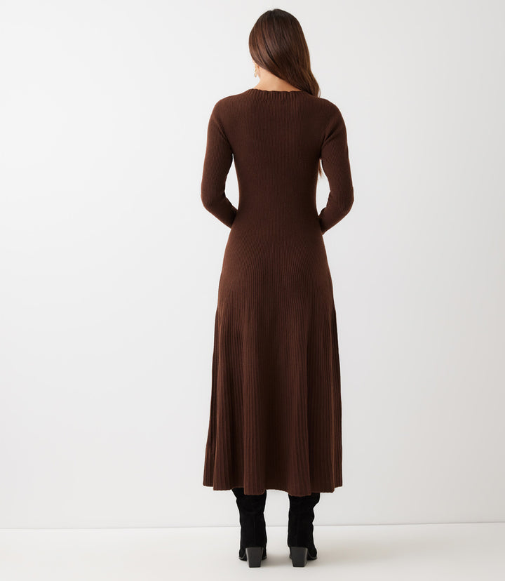 Seamless Sweater Midi Dress