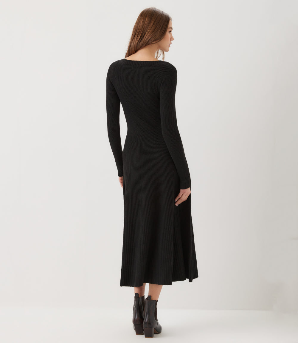 Seamless Sweater Midi Dress